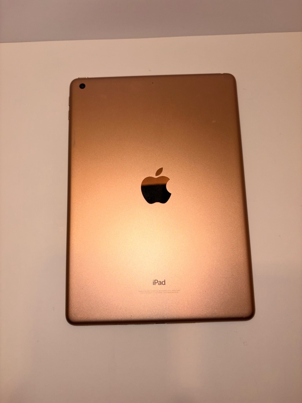 Apple iPad in Rose Gold Finish (6th generation)
(Willing to negotiate)